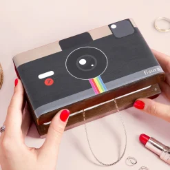Retro camera sieradendoosje
