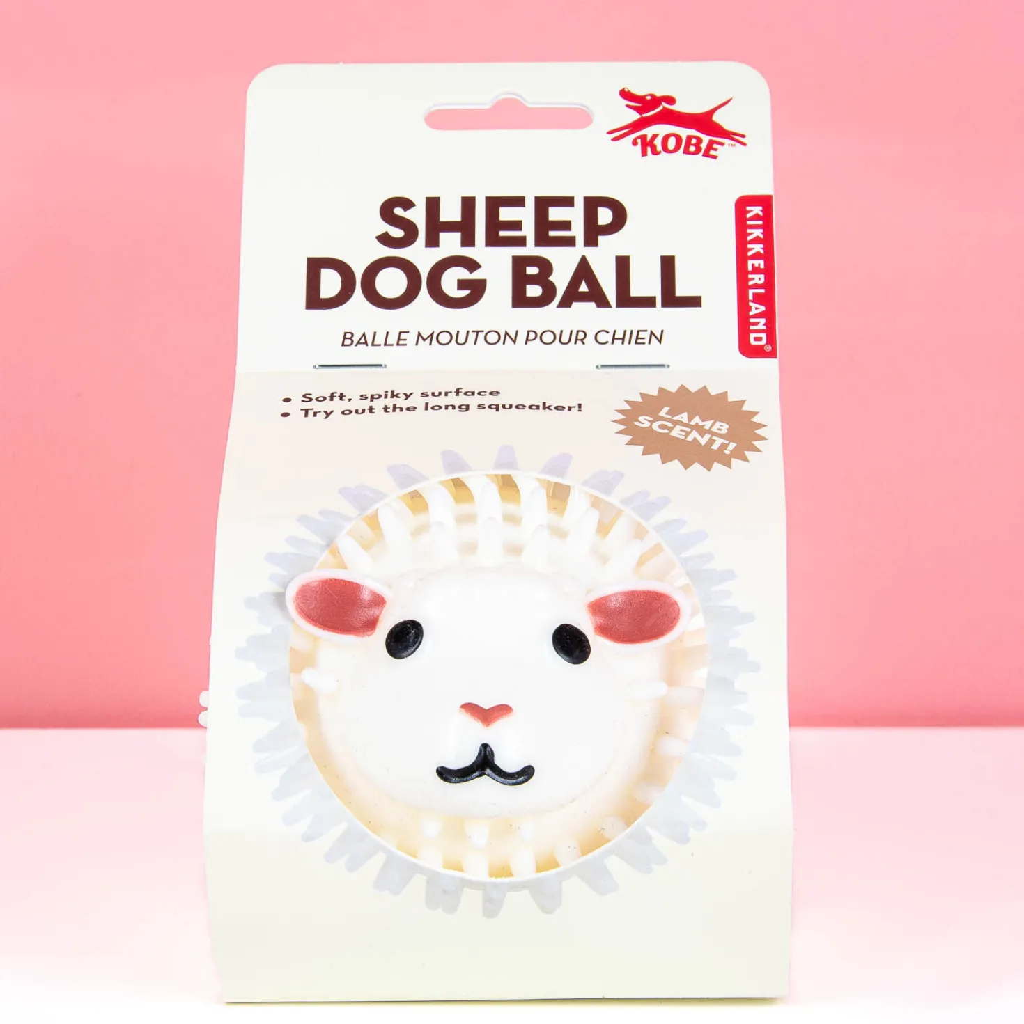 Schaapbal met geur voor honden