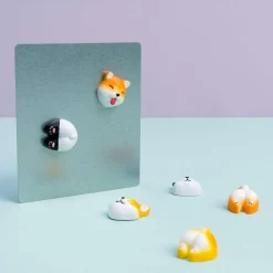 Schattige dierenmagneten (set van 6)