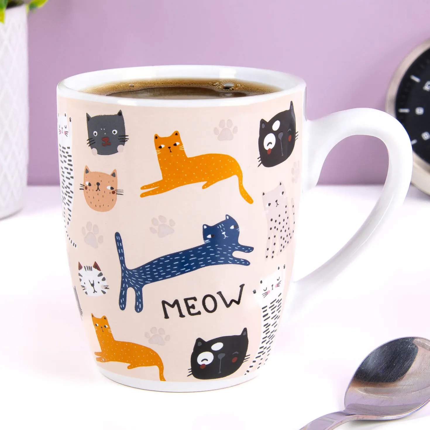 Schattige kattenmok