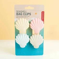 Schelp bag clips (set van 4)
