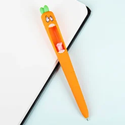 Schreeuwende wortel pen