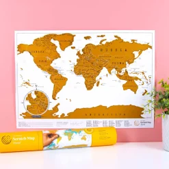 Scratch Map reiseditie kraswereldkaart
