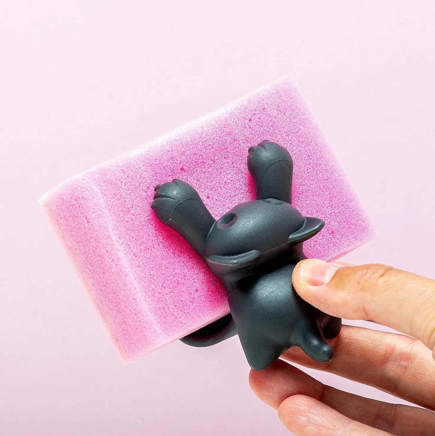 Scrubby sponshouder – Grijs
