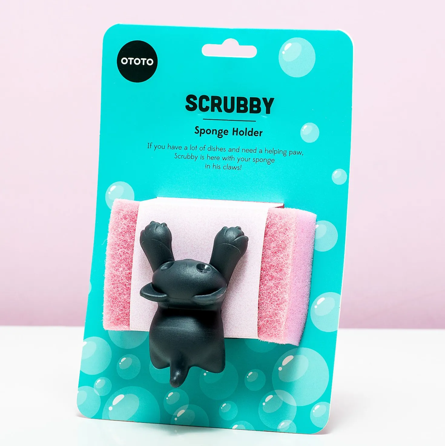 Scrubby sponshouder – Grijs