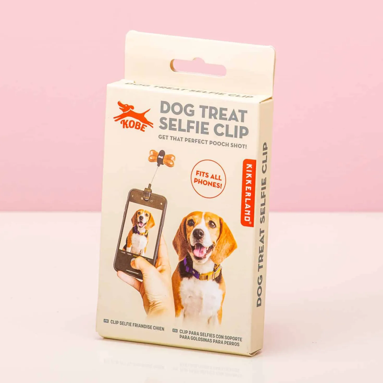 Selfieclip voor hondensnoepjes