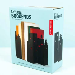 Skyline boekensteunen (set van 2)