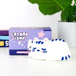 Slapende kat nachtlampje