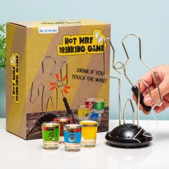 Spiraal drankspel met shotglaasjes
