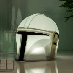 Star Wars Mandalorian helm lamp