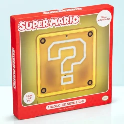 Super Mario Question Block neon muurlamp