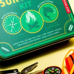 Survivalkit in een blikje