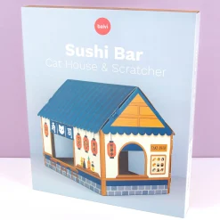 Sushi kattenhuis en krabmeubel