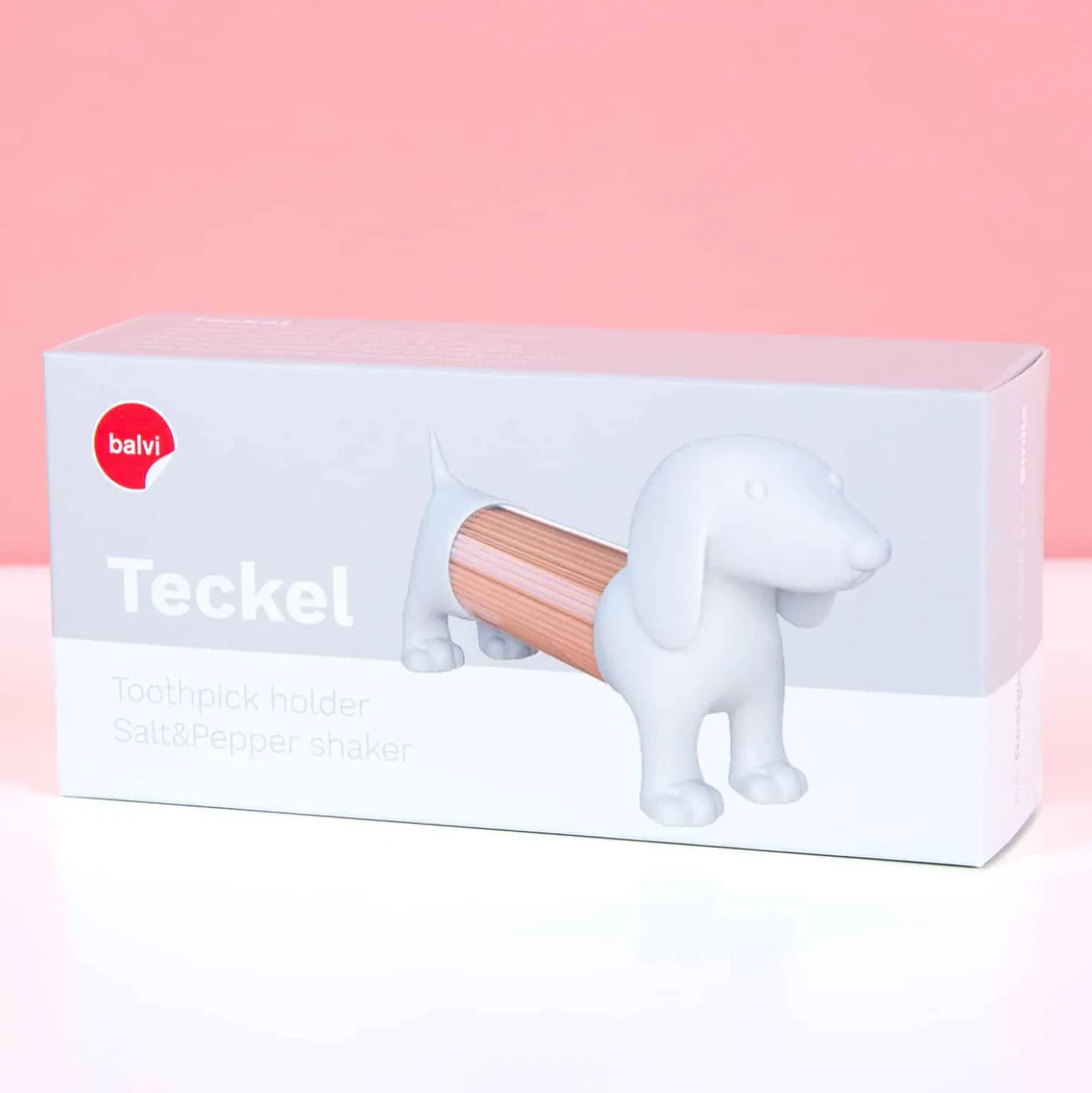 Teckel cocktailprikkerhouder