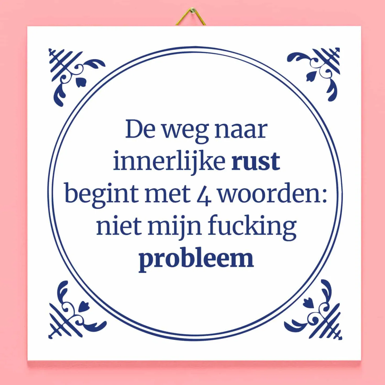 Tegeltje De weg naar innerlijke rust