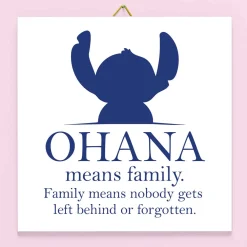 Tegeltje Ohana Means Family