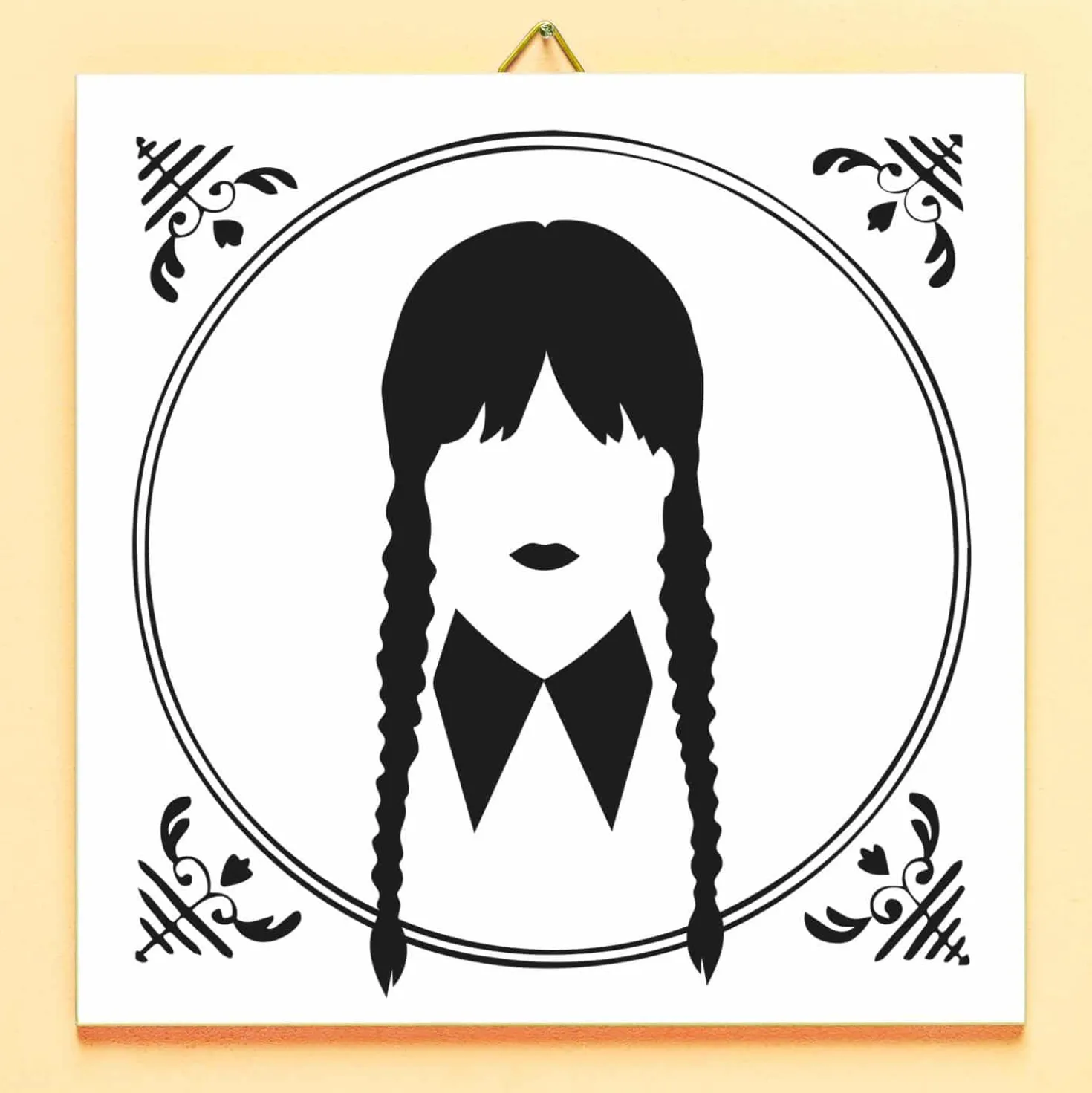 Tegeltje Wednesday Addams