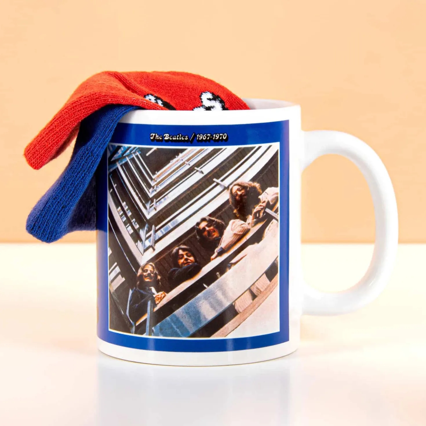 The Beatles mok en sokken cadeauset