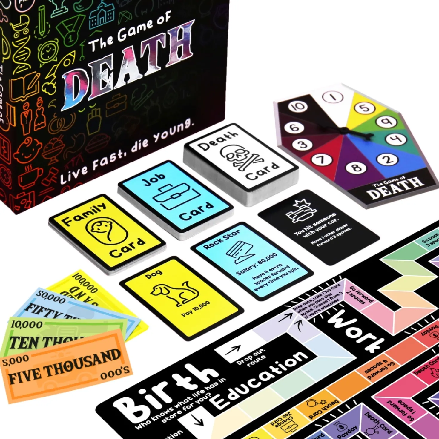 The Game of Death bordspel
