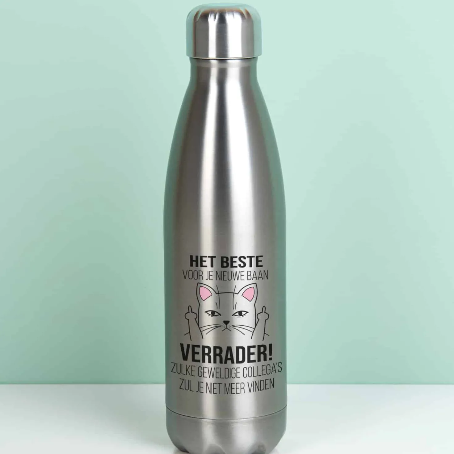 Thermosfles Het beste voor je nieuwe baan