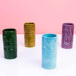 Tiki bekers (set van 4)