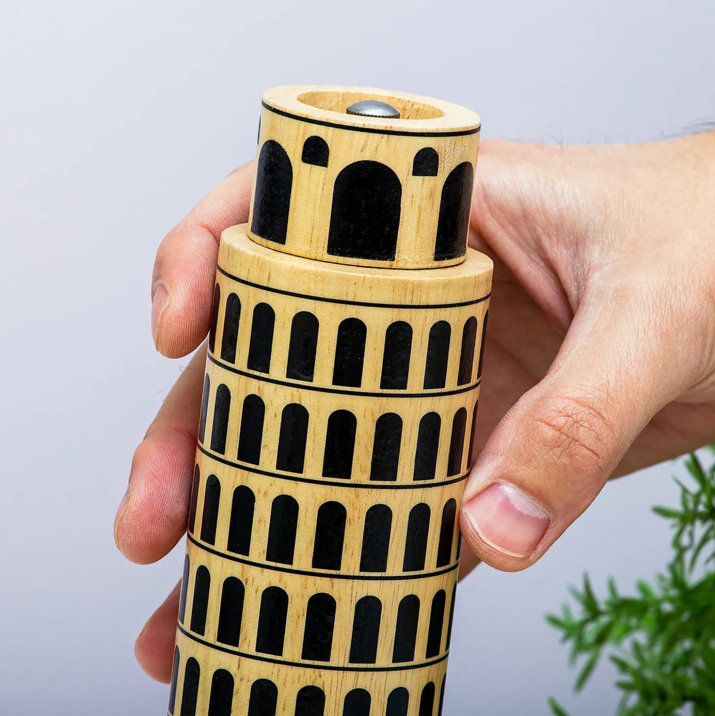 Toren van Pisa pepermolen