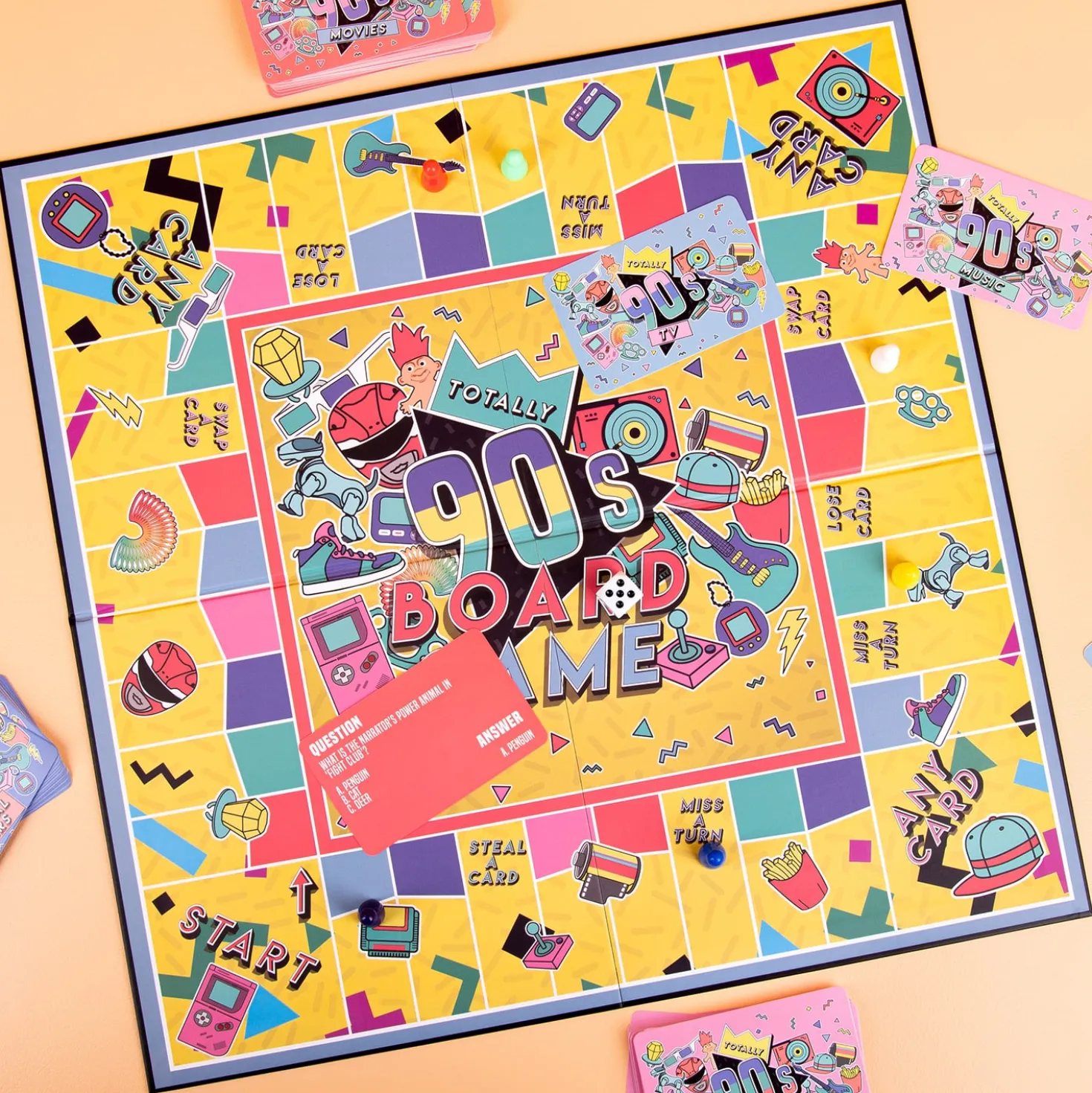 Totally 90s bordspel
