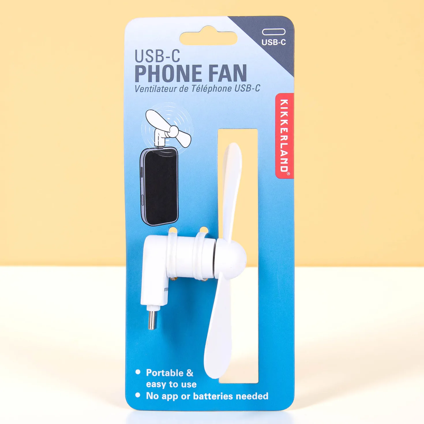 USB-C ventilator voor telefoon