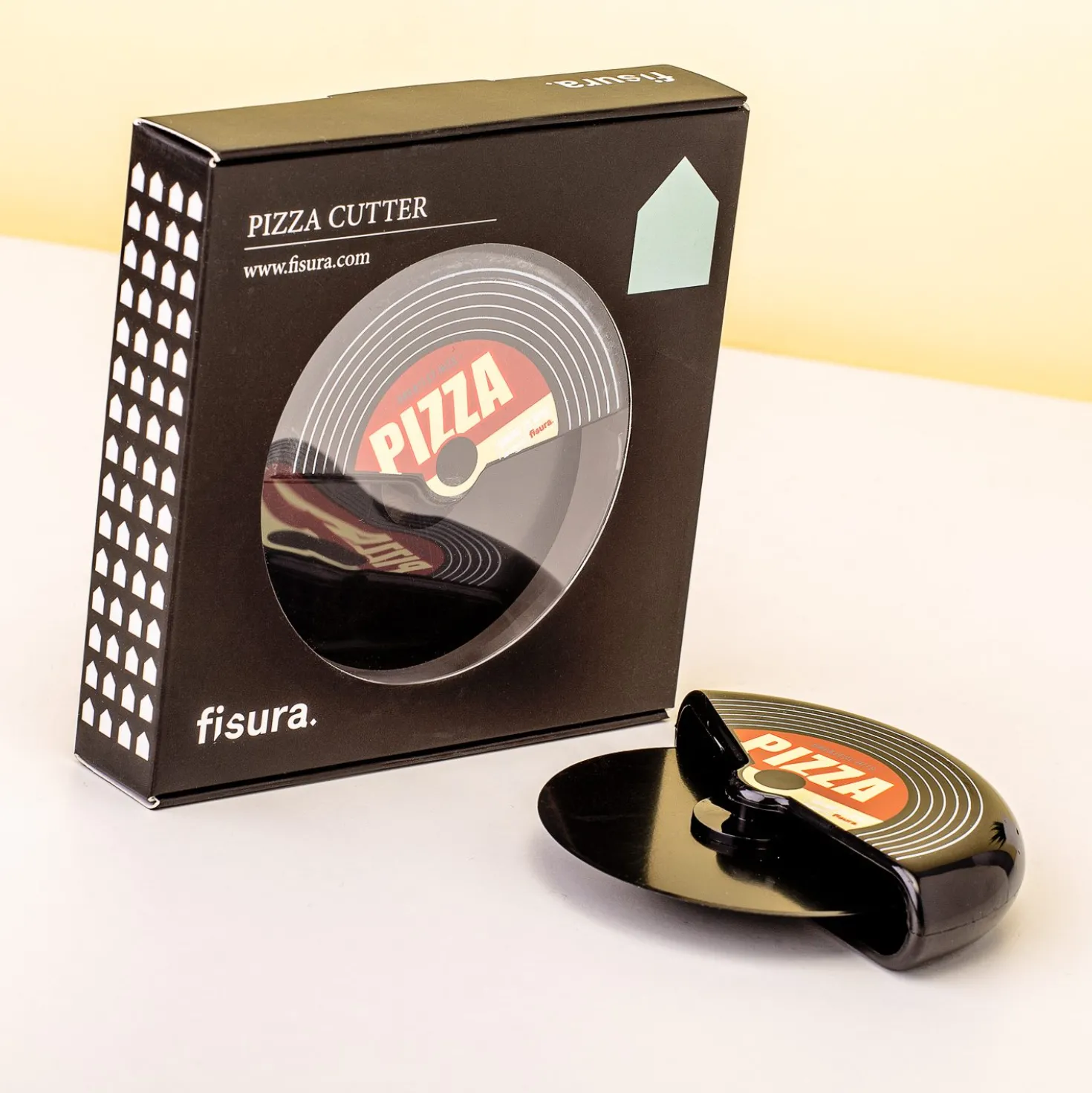 Vinyl pizzasnijder
