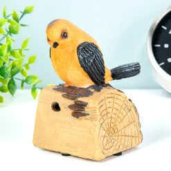 Vogel met geluid en bewegingssensor