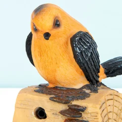 Vogel met geluid en bewegingssensor