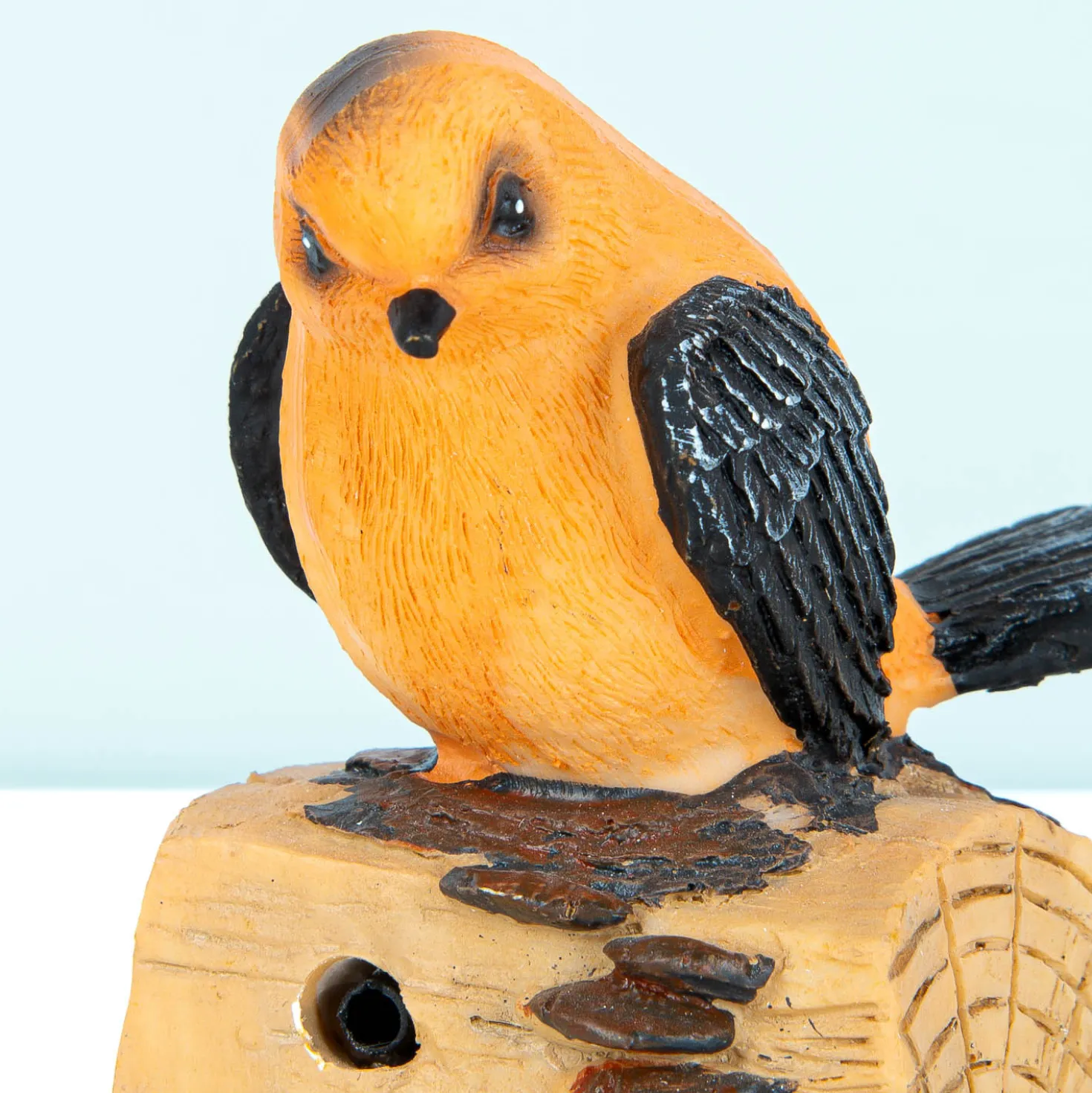 Vogel met geluid en bewegingssensor