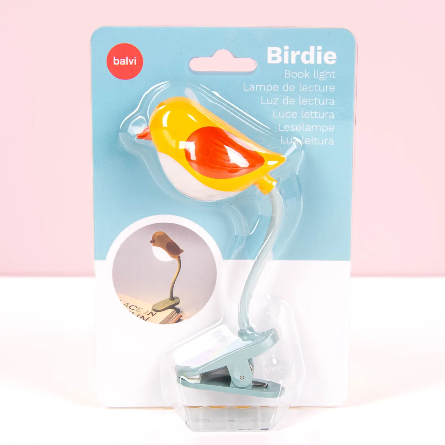 Vogeltje leeslampje