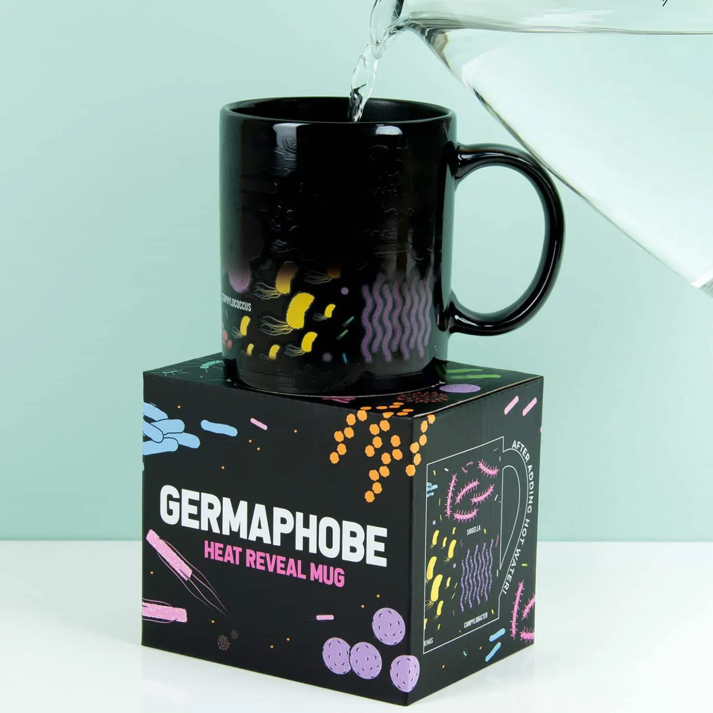 Warmtegevoelige germafoob mok