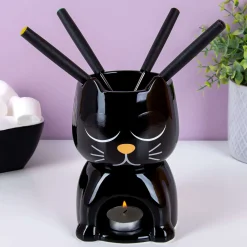 Warmtegevoelige kat fondueset