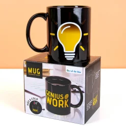 Warmtegevoelige mok Genius @ work