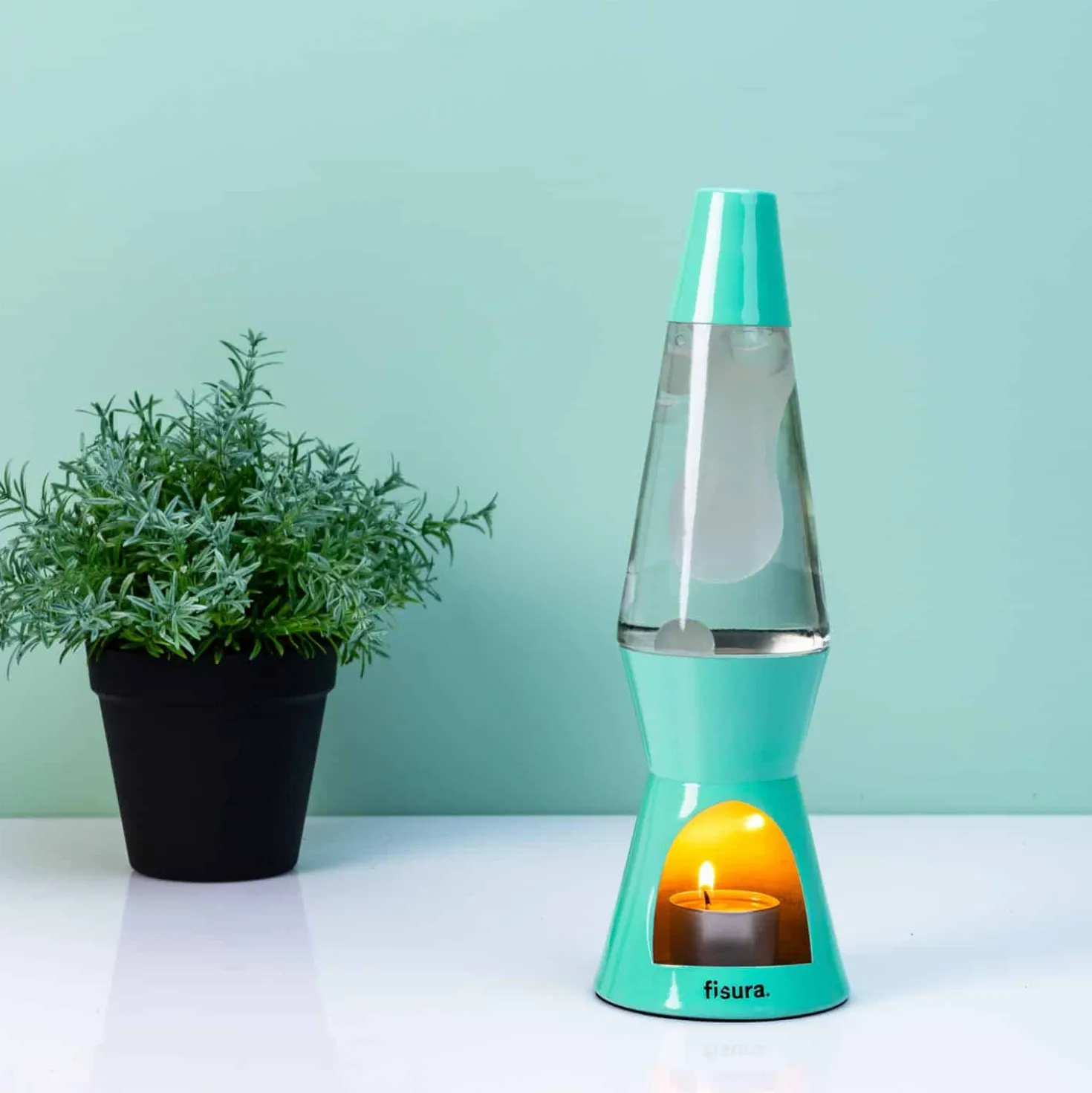Waxinelicht lavalamp