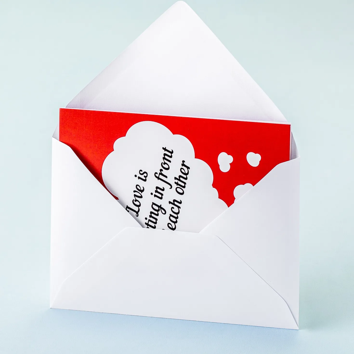 Wenskaart Love Is…