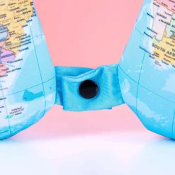 Wereldkaart nekkussen