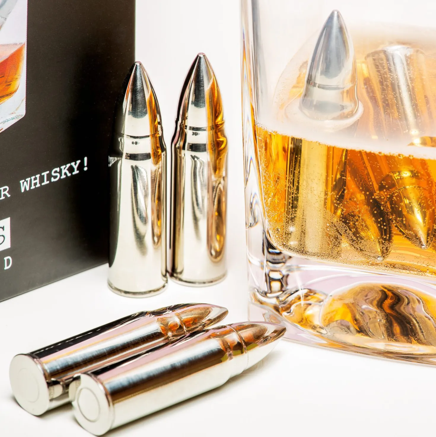 Whisky Bullets Ijskogels (Set Van 4)