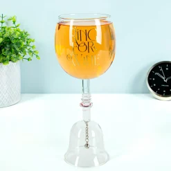 Wijnglas met belletje