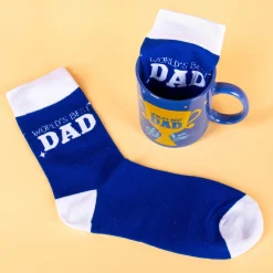 World’s Best Dad mok en sokken cadeauset