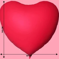 XXL Hartvormige folieballon