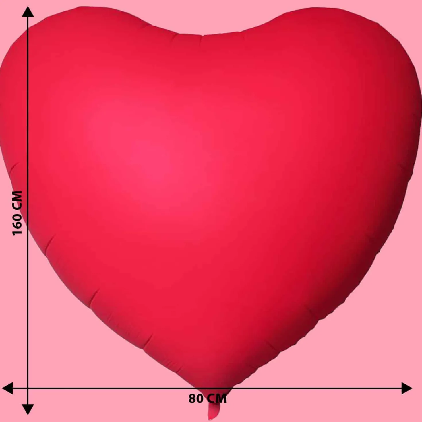 XXL Hartvormige folieballon