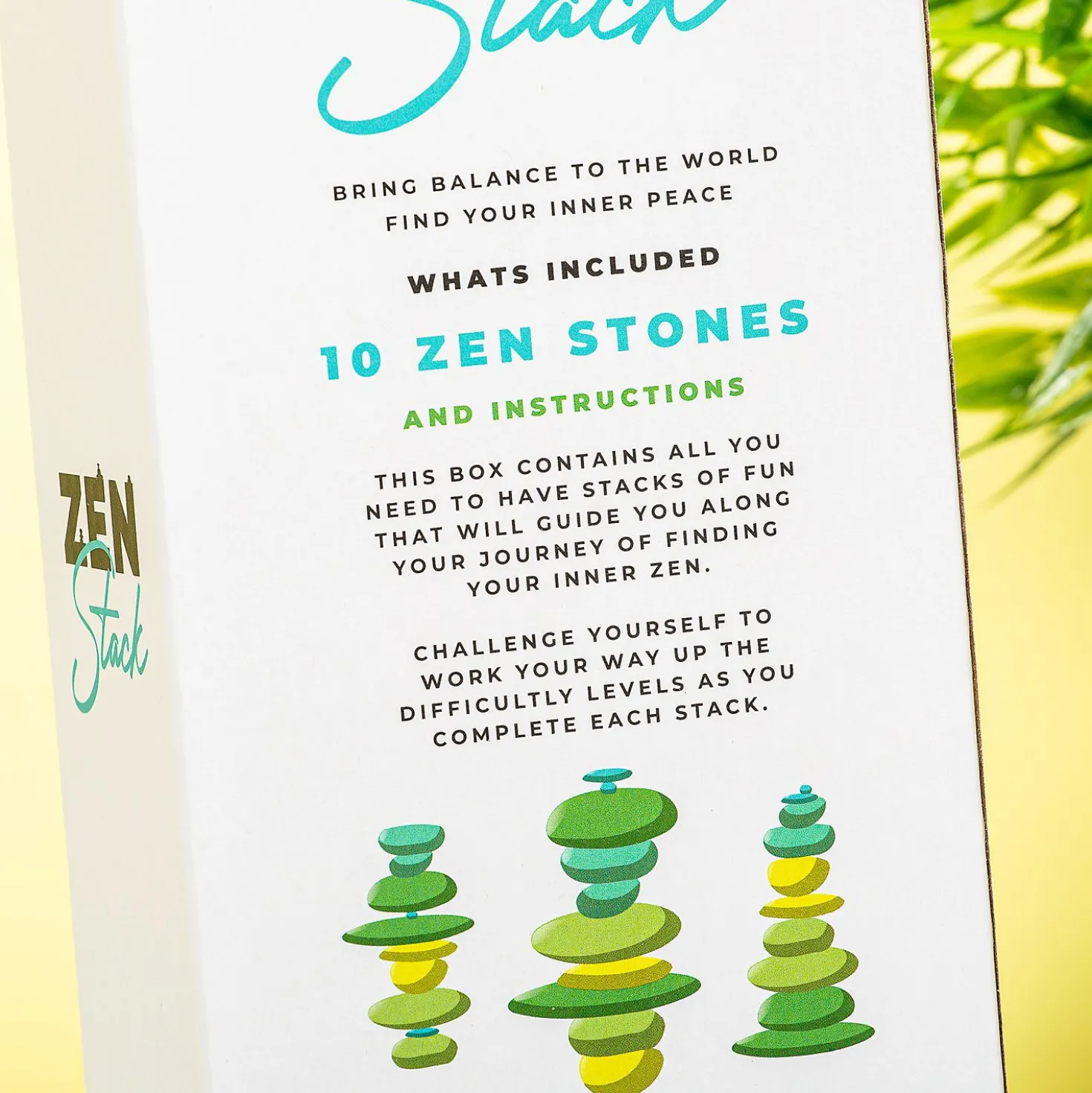 Zen stenen stapelset